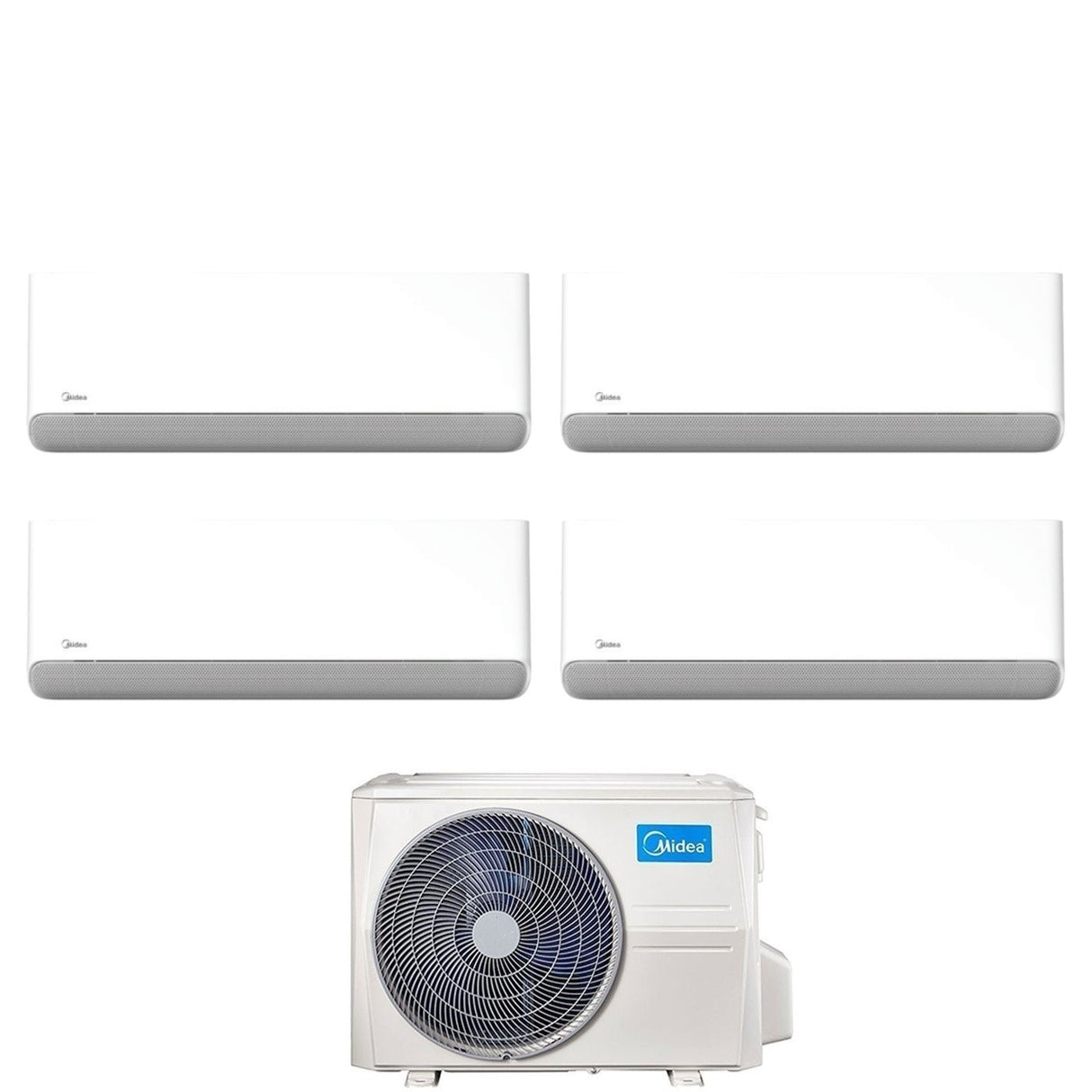 midea condizionatore quadri split midea breezeless e 991212 con m4oe 28hfn8 q r 32 wi fi integrato