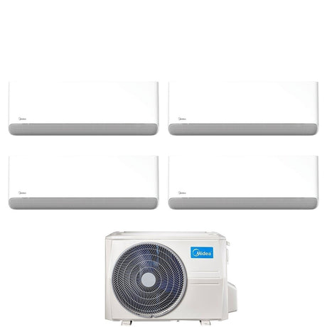 midea condizionatore quadri split midea breezeless e 99912 con m4o 36fn8 q r 32 wi fi integrato
