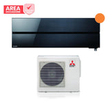 mitsubishi electric area occasioni 2505 condizionatore mitsubishi electric kirigamine style 18000 btu onyx black r 32 wi fi integrato