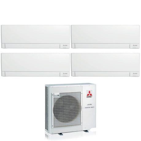 mitsubishi electric condizionatore quadri split mitsubishi electric msz ay 79912 con mxz 4f72vf r 32 wi fi integrato