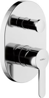 nobili miscelatore doccia ad incasso nobili abc cromato