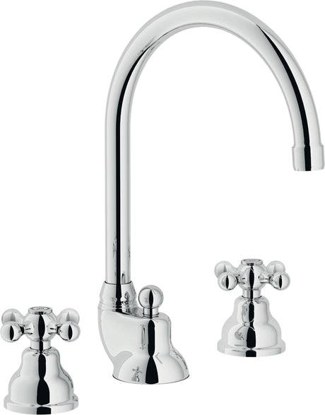 nobili rubinetto lavabo batteria 3f ca nobili serie grazia finitura cromo art grc5012cr