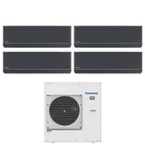 panasonic condizionatore quadri split panasonic etherea grigio grafite 79912 con cu 4z80tbe r 32 wi fi integrato