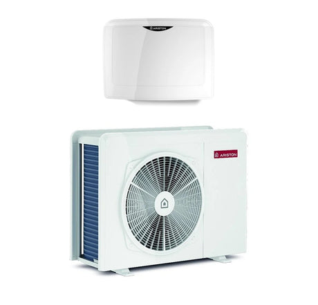 pompa di calore monoblocco aria acqua inverter ariston nimbus pocket m net 50 r 32 monofase 3301871 classe a___ a__