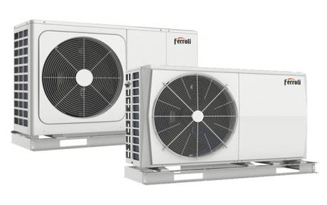 pompa di calore reversibile ferroli omnia m 3.2 4 kw per installazione esterna con compressore dc inverter r 32 wifi comando incluso novita