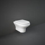 rak ceramics vaso wc sospeso rak compact rimless in ceramica attacco 180 con scarico a parete
