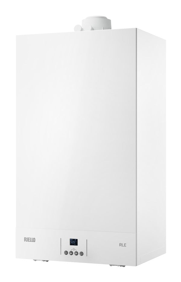 riello caldaia a condensazione riello rle 25 kis metano con kit scarico fumi