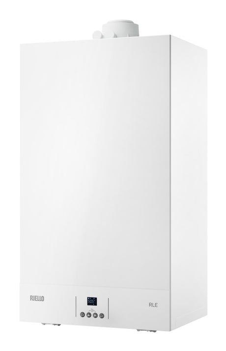 riello caldaia a condensazione riello rle 25 kis metano con kit scarico fumi