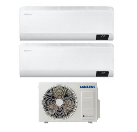 samsung condizionatore samsung dual split cebu 918 con aj050txj2kg r 32 wi fi integrato