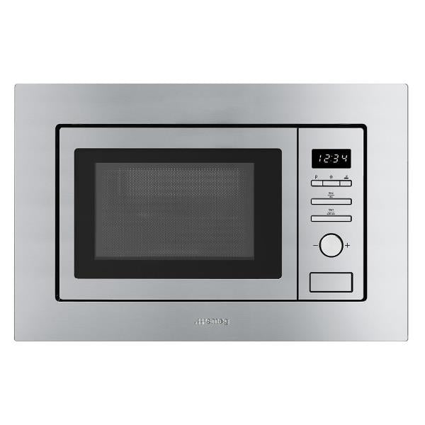 smeg forno a microode ad incasso smeg fmi017x 19 litri 700 w a388xl595xp335 grill manopola led orologio integrato acciaio inossidabile ean 8017709229450