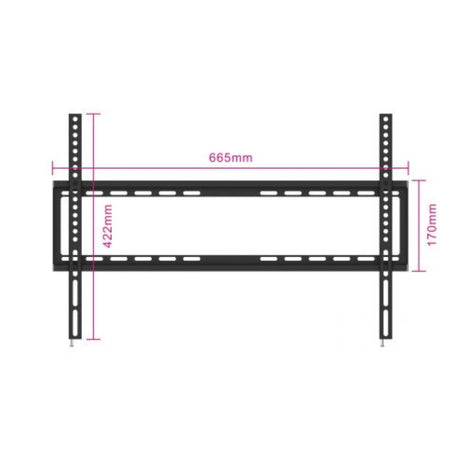 supporto a parete ewent easy fix tv wall mount xl modello ew1503