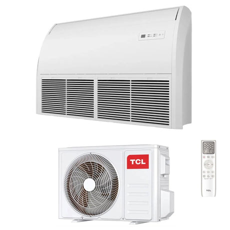tcl condizionatore tcl soffitto pavimento 30000 btu mn30l1 r 32 wi fi optional con comando incluso