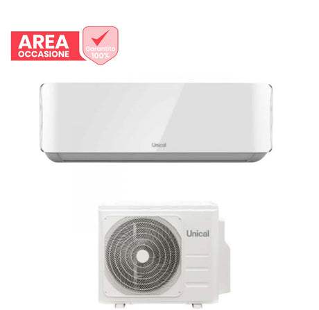 unical area occasioni 2371 climatizzatore condizionatore unical inverter mono split serie air cristal 10000 btu kmun 10h r 32 wi fi optional
