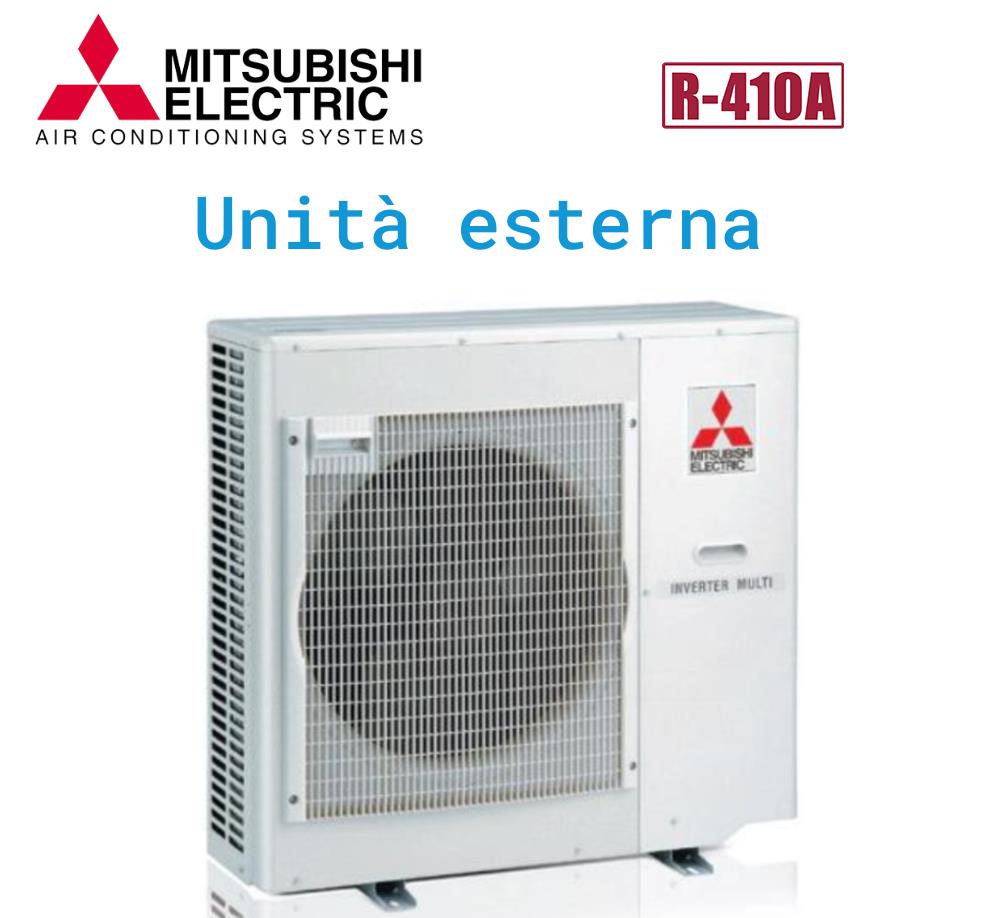 unita esterna mitsubishi electric motore multisplit 4e83va quadri split r 410