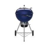 weber barbecue a carbone weber master touch gbs c 5750 57 cm deep ocean blue 14716004