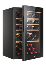 haier cantinetta vino haier wine bank 50 serie 5 hws49ga con compressore libera installazione nero 49 bottiglie ean 6930265399363