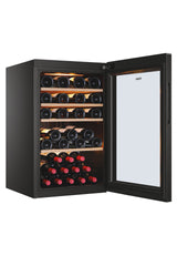 haier cantinetta vino haier wine bank 50 serie 5 hws49ga con compressore libera installazione nero 49 bottiglie ean 6930265399363