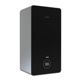 caldaia a gas junkers bosch mod. condens 7000i gc7000iw 24 kw a condensazione metano completa di kit scarico fumi nera new erp