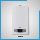 caldaia baxi luna avant blue 24 fi a condensazione low nox 6 completa di kit scarico fumi cod. 7724370 gpl novita