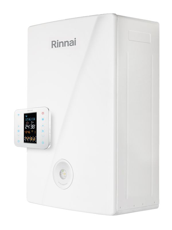 caldaia rinnai a condensazione momiji 24 kw completa di kit scarico fumi con cronotermostato wi fi intergrato cod. reb kai2024ff gpl