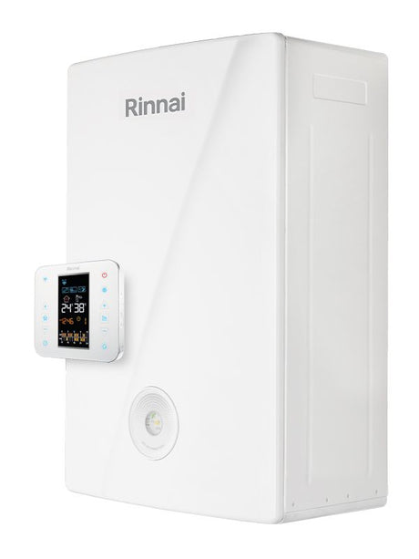 caldaia rinnai a condensazione momiji 24 kw completa di kit scarico fumi con cronotermostato wi fi intergrato cod. reb kai2024ff gpl