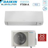 climatizzatore condizionatore daikin bluevolution inverter serie perfera all season 7000 btu ftxm20a r 32 wi fi integrato garanzia italiana