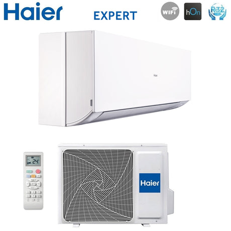 climatizzatore condizionatore haier inverter serie expert 9000 btu as25xcahra r 32 wi fi integrato classe a___ a__