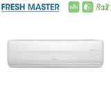 climatizzatore condizionatore hisense inverter serie fresh master 12000 btu qf35xw00g r 32 wi fi integrato classe a___ novita