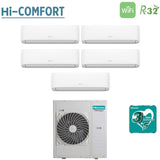 climatizzatore condizionatore hisense penta split inverter serie hi comfort 9_9_9_9_9 con 5amw125u4rta r 32 wi fi integrato 9000_9000_9000_9000_9000 novita