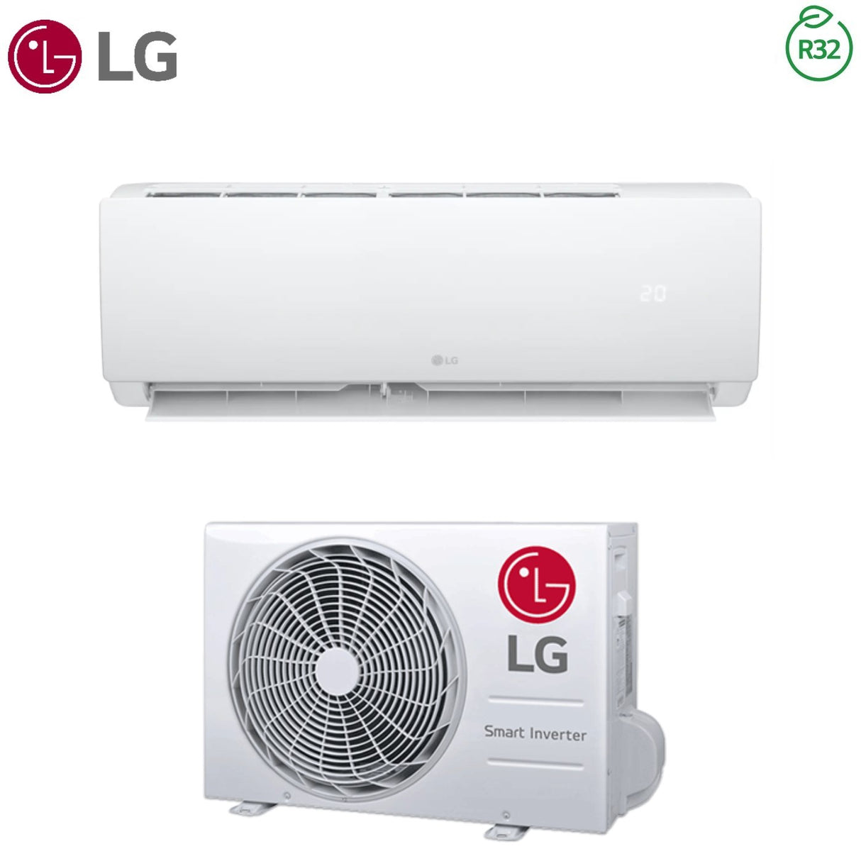 climatizzatore condizionatore lg inverter serie libero 18000 btu w18ti.neu r 32 classe a++ a+