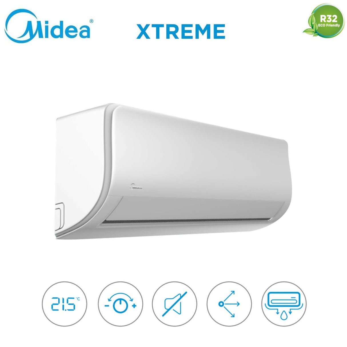climatizzatore condizionatore midea quadri split inverter serie xtreme 9_9_9_9 con m4o 36fn8 r 32 wi fi integrato 9000_9000_9000_9000 novita 10735
