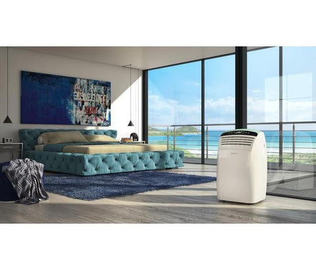 climatizzatore condizionatore portatile a pompa di calore olimpia splendid serie dolceclima silent 12 hp p con gas r290 codice 01922