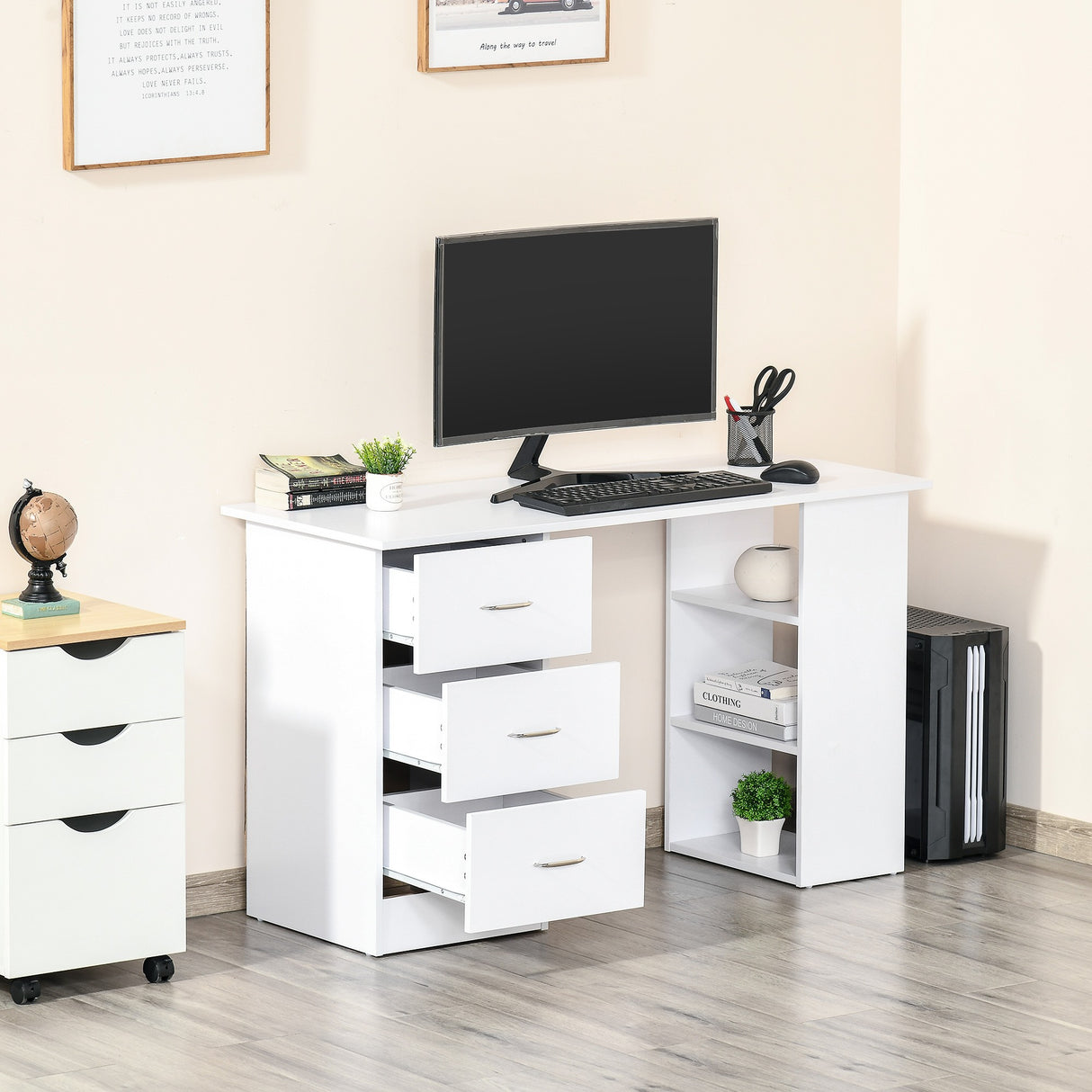 immagine-2-easycomfort-area-occasioni-easycomfort-scrivania-porta-pc-con-3-cassetti-e-3-ripiani-scrivania-per-camera-e-ufficio-in-legno-120x49x72cm-bianco