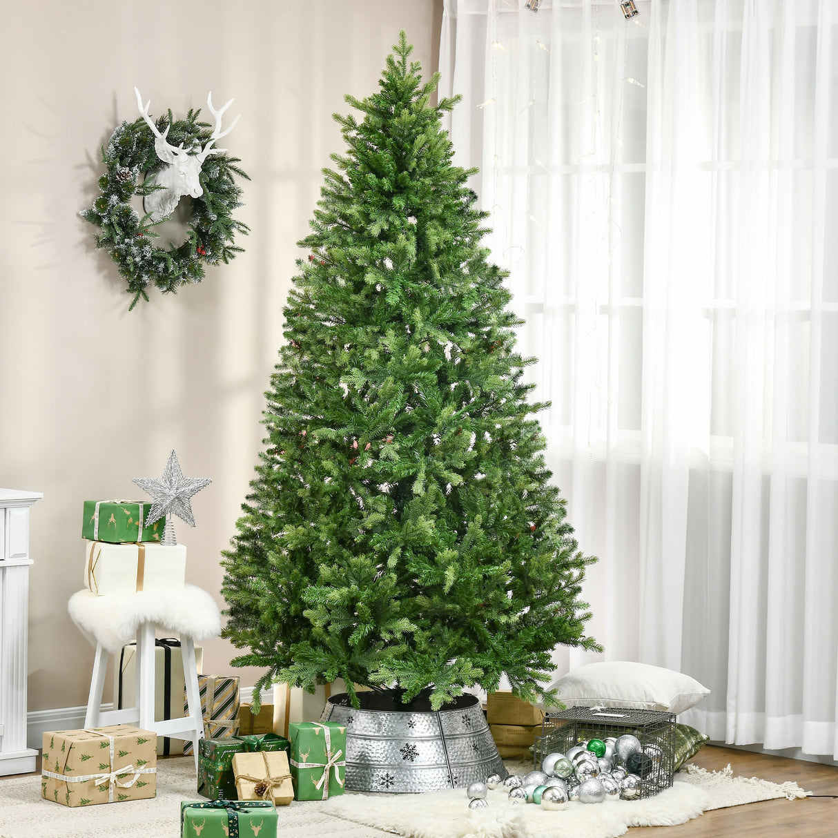 immagine-2-easycomfort-easycomfort-albero-di-natale-per-interni-con-2056-rami-e-base-in-metallo-124x228-cm-verde