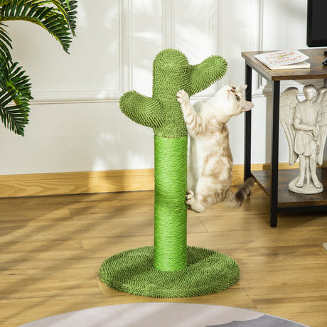 immagine-2-easycomfort-easycomfort-albero-tiragraffi-per-gatti-a-forma-di-cactus-con-corde-in-sisal-40x40x65cm-verde