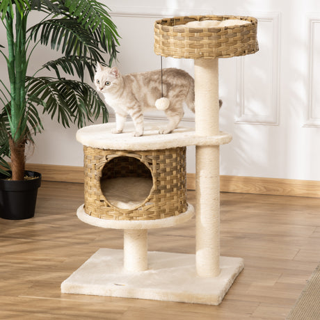 immagine-2-easycomfort-easycomfort-albero-tiragraffi-per-gatti-adulti-e-gattini-da-95cm-cuccia-e-casetta-per-gatti-in-rattan-e-pali-in-sisal