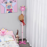 immagine-2-easycomfort-easycomfort-appendiabiti-da-terra-per-cameretta-bambini-in-legno-rosa-con-8-ganci-e-design-a-forma-di-corona-35-x-35-x-142cm