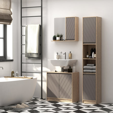 immagine-2-easycomfort-easycomfort-armadietto-pensile-per-il-bagno-con-mensola-e-2-ripiani-installazione-a-parete-grigio-e-rovere-57-x-14-2-x-49-2cm-ean-8054111842907