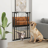 easycomfort easycomfort cancellino per cani regolabile alto con porta piccola e chiusura automatica 74 80x104cm nero