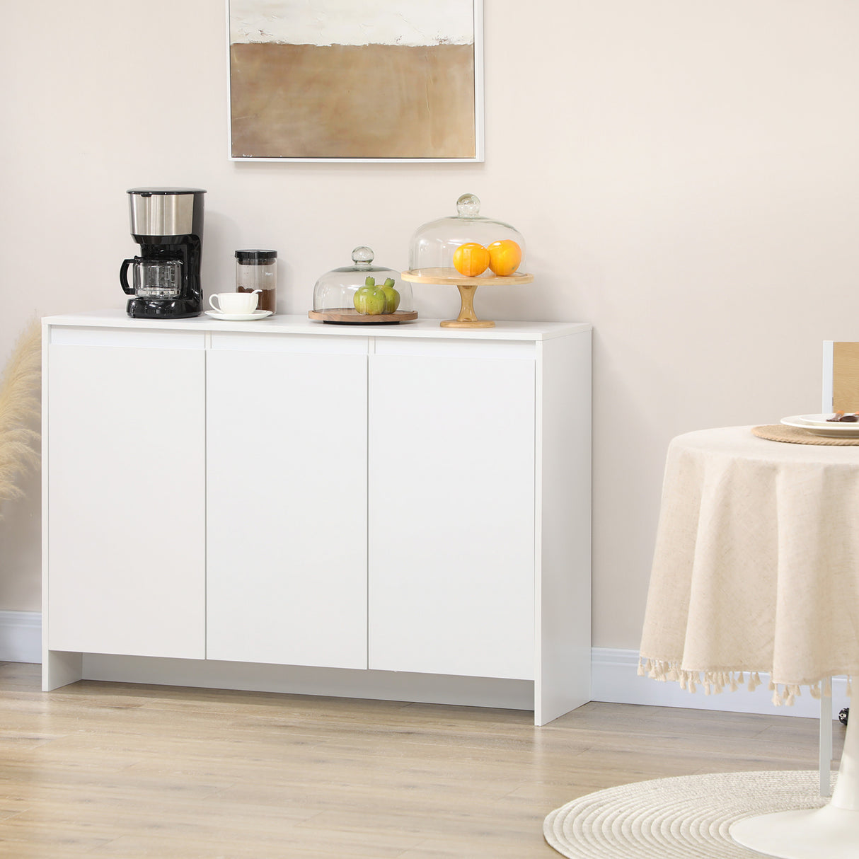 immagine-2-easycomfort-easycomfort-credenza-moderna-a-12-ripiani-interni-in-truciolato-per-cucina-soggiorno-e-ingresso-120x35x85-cm-bianco