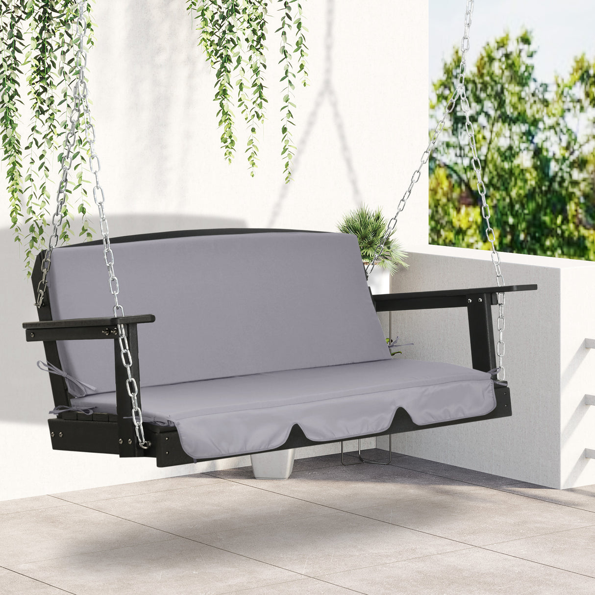 immagine-2-easycomfort-easycomfort-cuscini-da-esterno-per-dondolo-da-giardino-3-posti-con-lacci-2-pezzi-da-130x45x5-cm-grigio