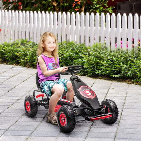 immagine-2-easycomfort-easycomfort-go-kart-a-pedali-per-bambini-da-5-12-anni-con-sedile-regolabile-e-ruote-in-gonfiabili-rosso