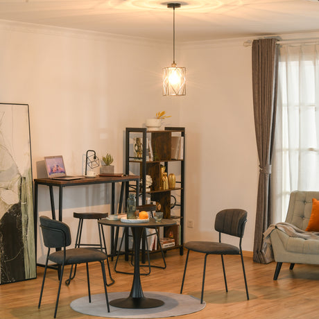 immagine-2-easycomfort-easycomfort-lampadario-vintage-in-stile-industriale-lampada-da-soffitto-lampadario-salotto-cavo-regolabile-nero-16x16x120cm