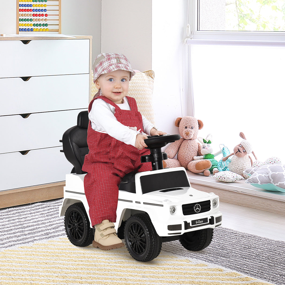 immagine-2-easycomfort-easycomfort-macchina-a-spinta-per-bambini-12-36-mesi-con-licenza-mercedes-tettuccio-e-maniglia-di-spinta-85-5x40-5x95-cm-bianco