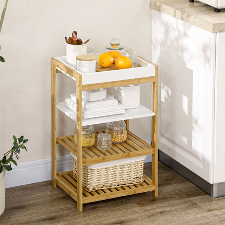 immagine-2-easycomfort-easycomfort-mobile-con-scaffali-in-bambu-e-mdf-con-vassoio-removibile-42-8x33x70cm-bianco-e-color-legno