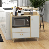 immagine-2-easycomfort-easycomfort-mobile-cucina-per-microonde-con-2-armadietti-e-cassetto-90x30x94cm-in-truciolato