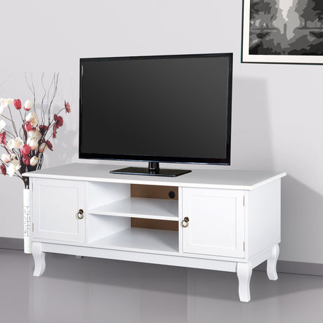 immagine-2-easycomfort-easycomfort-mobile-porta-tv-bianco-opaco-classico-con-ante-in-legno-per-tv-50-1204550-5cm-ean-8055776910703