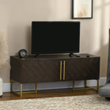 immagine-2-easycomfort-easycomfort-mobile-porta-tv-fino-a-55-con-2-armadietti-in-legno-e-metallo-120x39x50-cm-marrone-e-oro