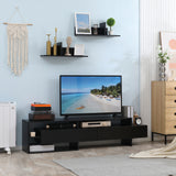 immagine-2-easycomfort-easycomfort-mobile-porta-tv-moderno-con-2-mensole-in-legno-vani-aperti-e-armadietti-nero