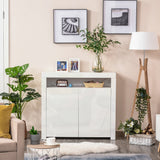 immagine-2-easycomfort-easycomfort-mobiletto-salvaspazio-multiuso-per-ingresso-salotto-o-bagno-in-legno-bianco-con-luci-led-colorate-107x35x97cm